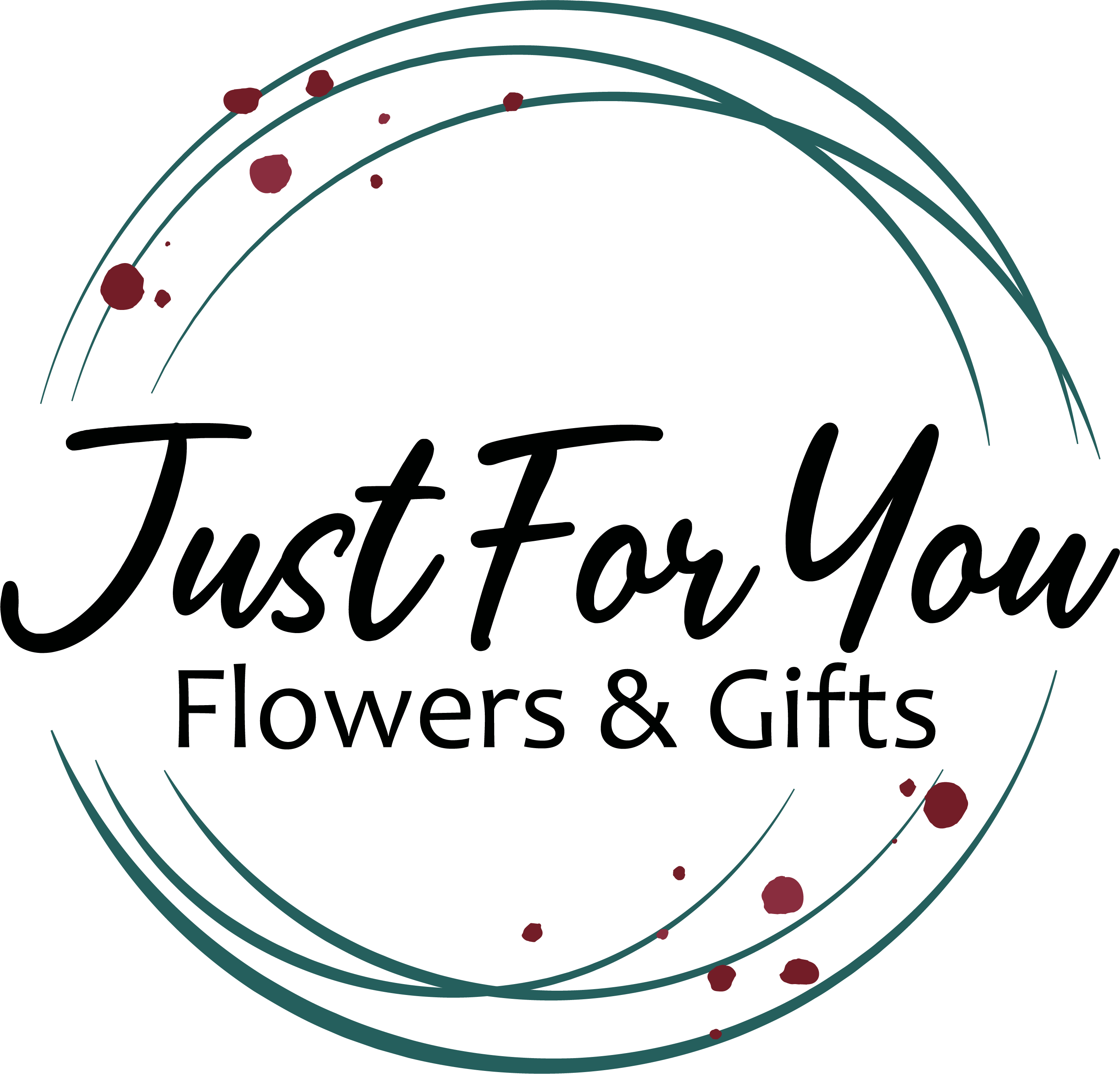 Just For You Flowers and Gifts - Logo